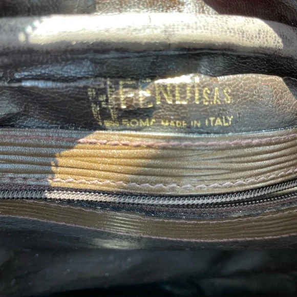 Green and Brown Men's Bag Fendi Vintage - Picture 5 of 15